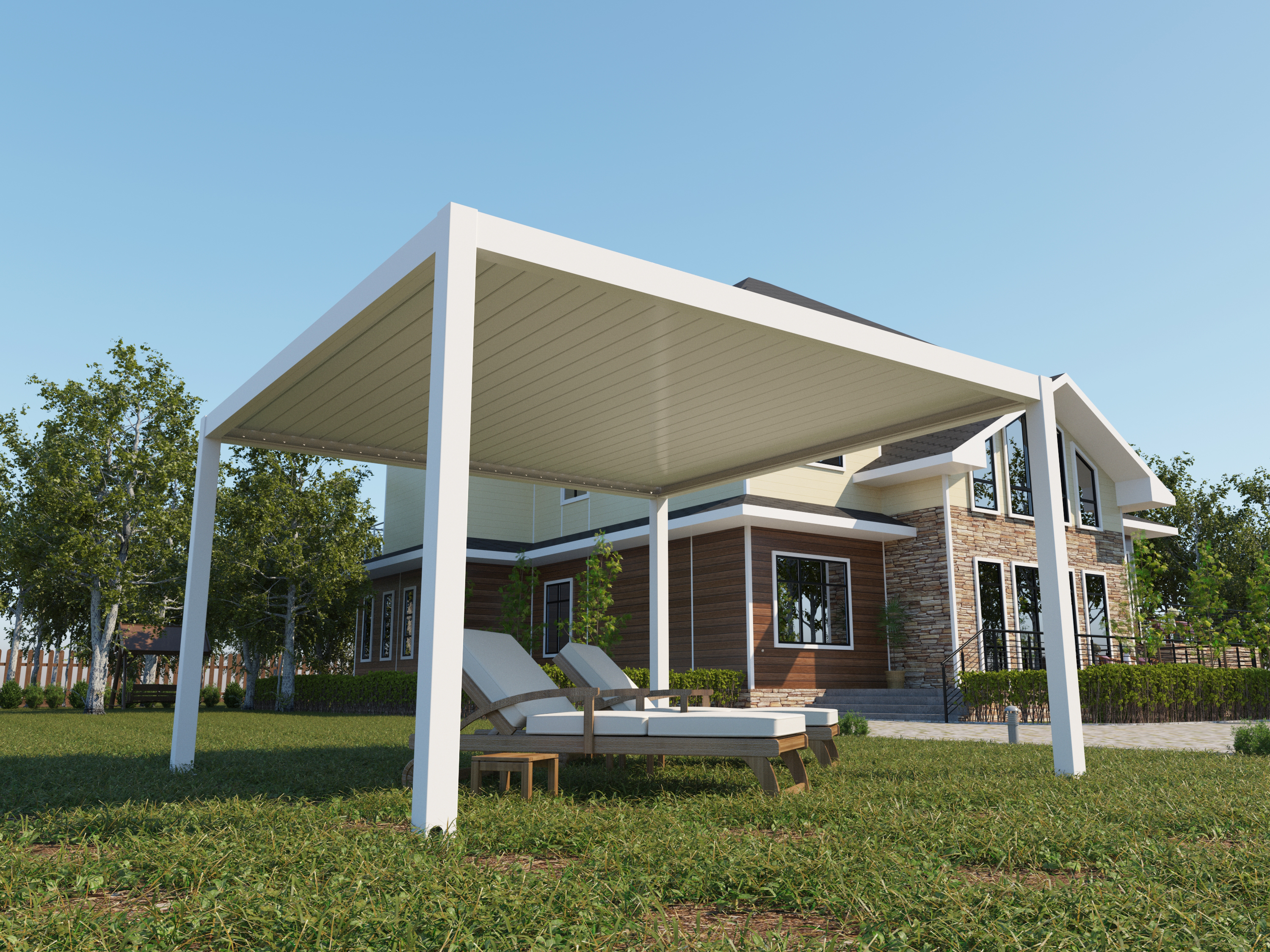 Aluminium pergola market trend